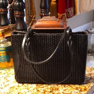 ❤ well then leather bag by Inga sport black